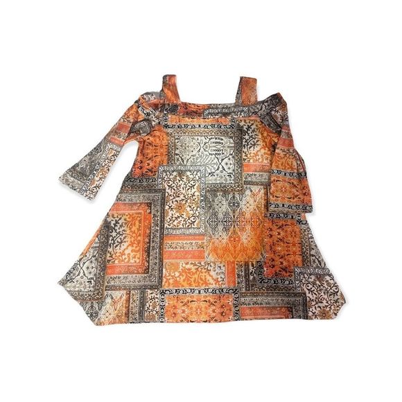 Fashque Studio brand cold shoulder tunic - Picture 2 of 6